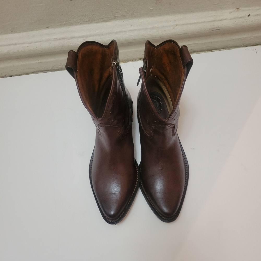 Lucky Brand ChantelX Leather‎ Western Coastal Cowgirl Wild West Boho